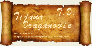 Tijana Draganović vizit kartica